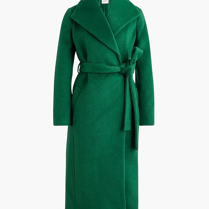 J. Crew Factory Green Pea Coat